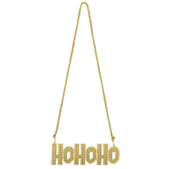 32&#x22; Ho Ho Ho Christmas Necklace